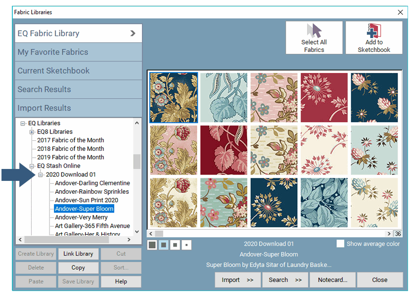 Fabric Library