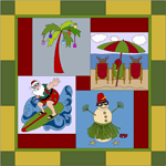 A Day at the Beach quilt 3